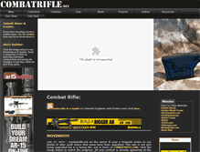Tablet Screenshot of combatrifle.net